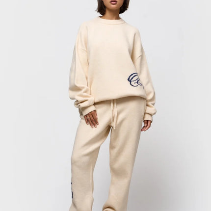 Equalite Equalite Tracksuit Fluffy Knit FW26 Off White