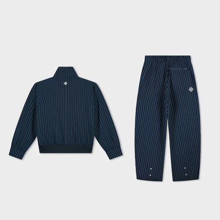Equalite Equalite Tracksuit Lucien SS26 Navy Pin Stripe