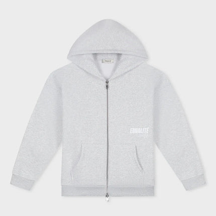Equalite Equalite Zip Hoodie Elia SS26 Melange Grey
