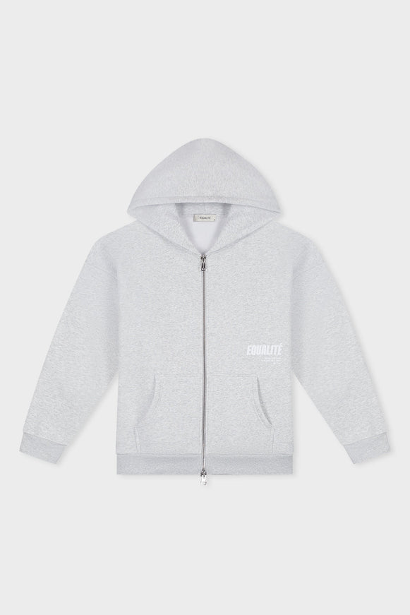 Equalite Equalite Zip Hoodie Elia SS26 Melange Grey