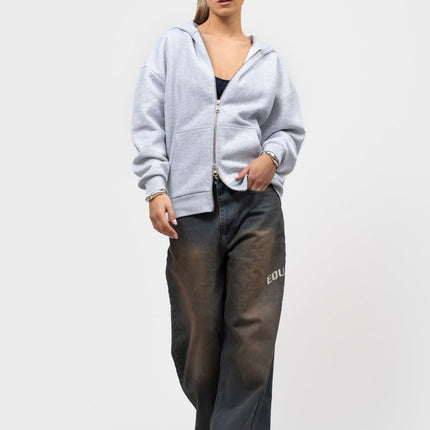 Equalite Equalite Zip Hoodie Elia SS26 Melange Grey