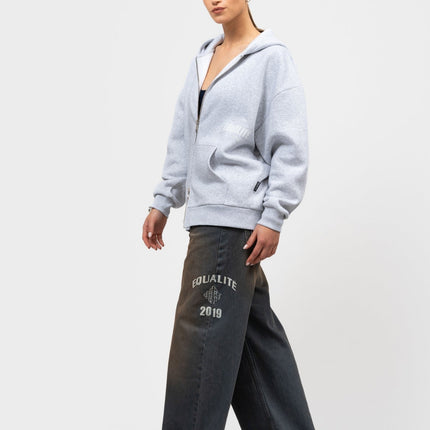 Equalite Equalite Zip Hoodie Elia SS26 Melange Grey