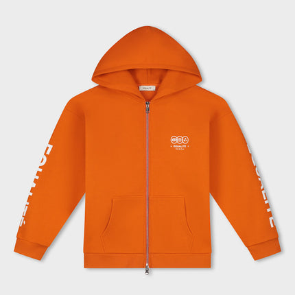 Equalite Equalite Zip Hoodie Universe SS26 Orange