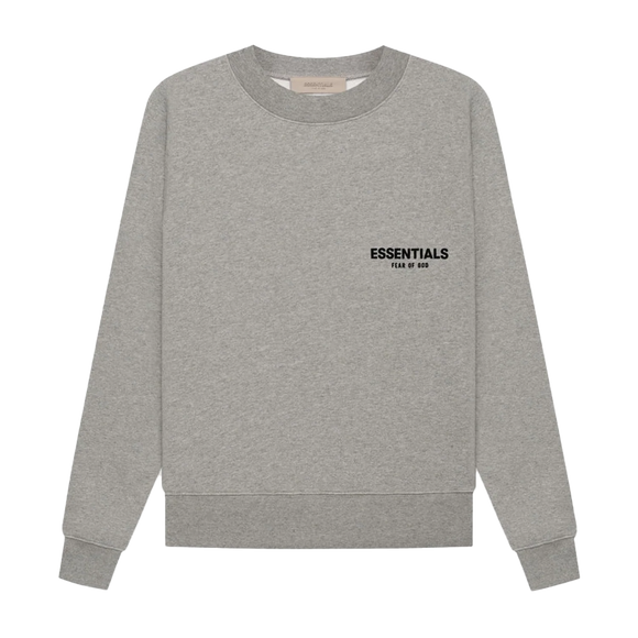 Essentials Fear Of God Essentials Fear Of God Crewneck FW25 Dark Oatmeal