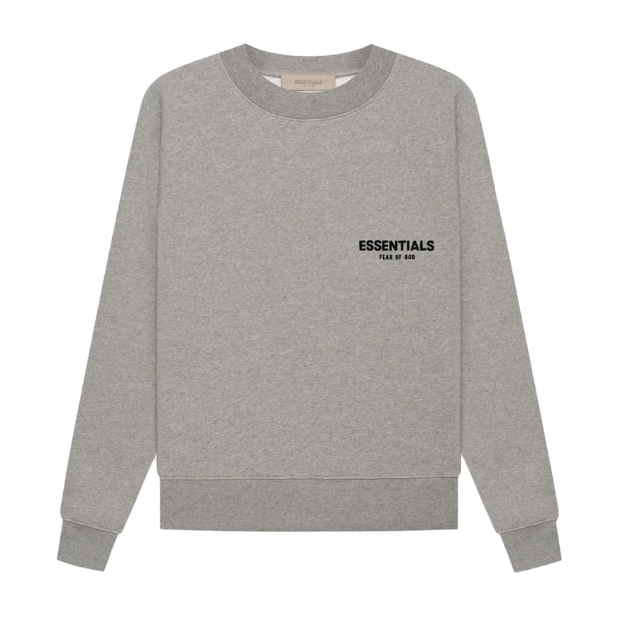 Essentials Fear Of God Essentials Fear Of God Crewneck FW25 Dark Oatmeal