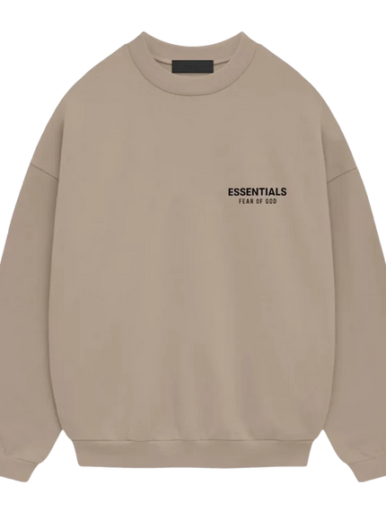 Essentials Fear Of God Essentials Fear Of God Crewneck FW25 Desert Sand