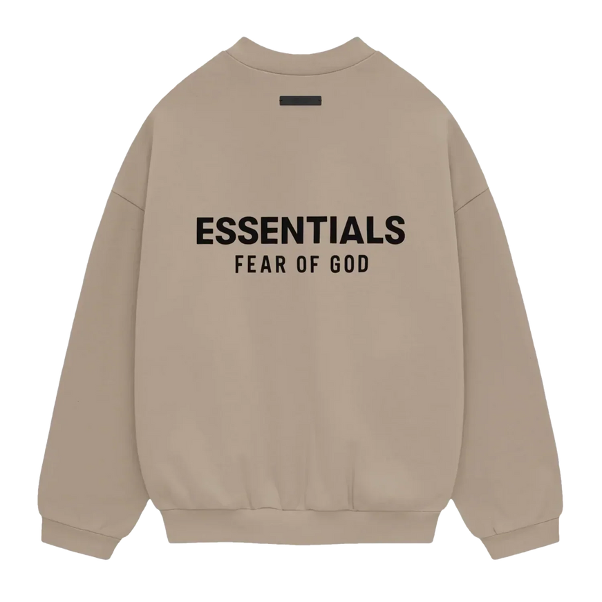 Essentials Fear Of God Essentials Fear Of God Crewneck FW25 Desert Sand