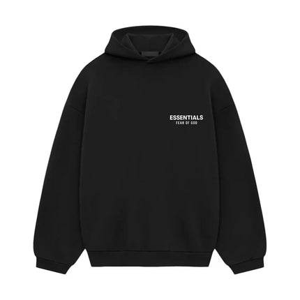 Essentials Fear Of God Essentials Fear Of God Hoodie Fleece FW25 Black/White