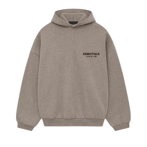 Essentials Fear Of God Essentials Fear Of God Hoodie Fleece FW25 Dark Heather
