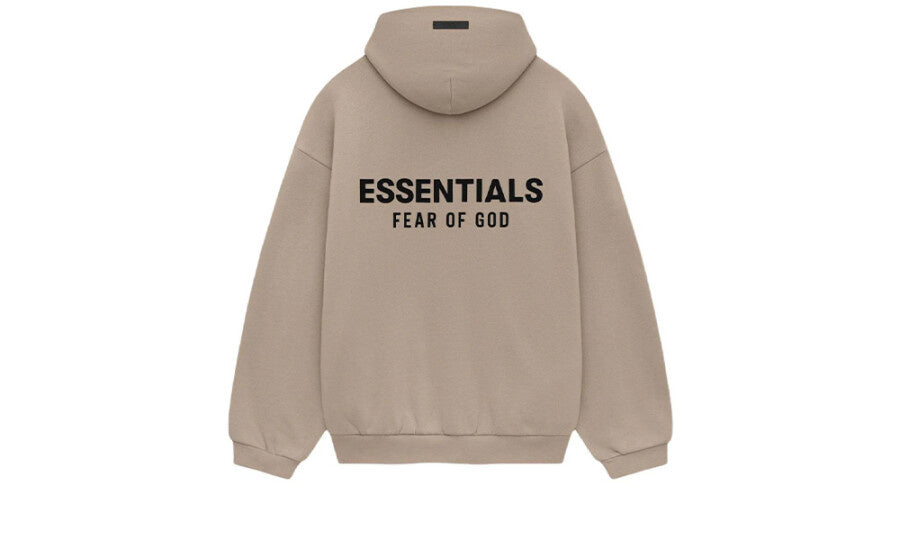 Essentials Fear Of God Essentials Fear Of God Hoodie Fleece FW25 Desert Sand