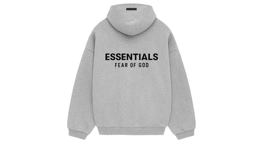Essentials Fear Of God Essentials Fear Of God Hoodie Fleece FW25 Light Heather