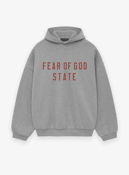 Essentials Fear Of God Essentials Fear Of God Hoodie FW25 State Grey