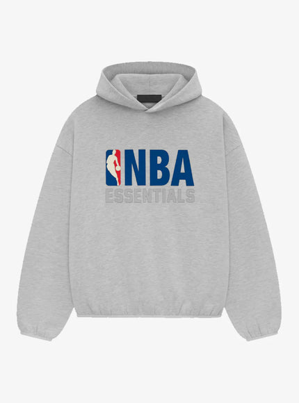 Essentials Fear Of God Essentials Fear Of God Hoodie NBA FW25 Light Heather