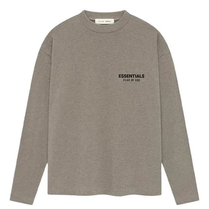Essentials Fear Of God Essentials Fear Of God Longsleeve Classic Homestead Heather