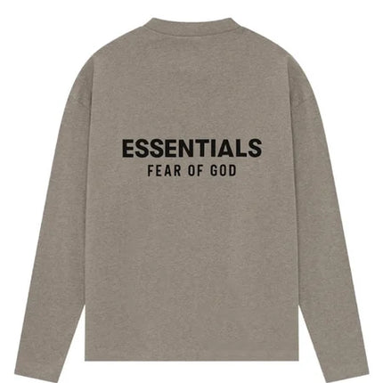 Essentials Fear Of God Essentials Fear Of God Longsleeve Classic Homestead Heather