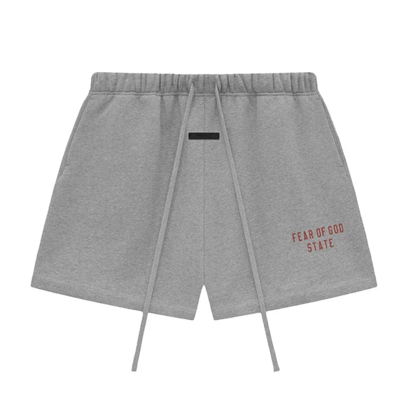 Essentials Fear Of God Essentials Fear Of God Short State Grey