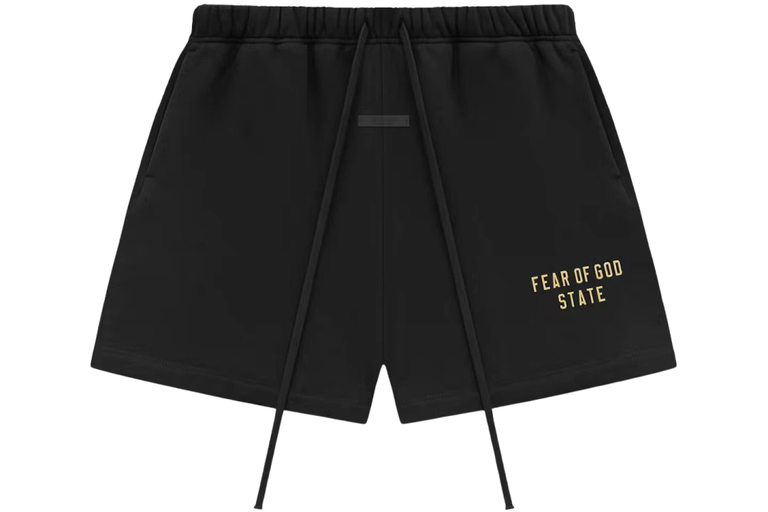 Essentials Fear Of God Essentials Fear Of God Shorts Fleece Soccer Black