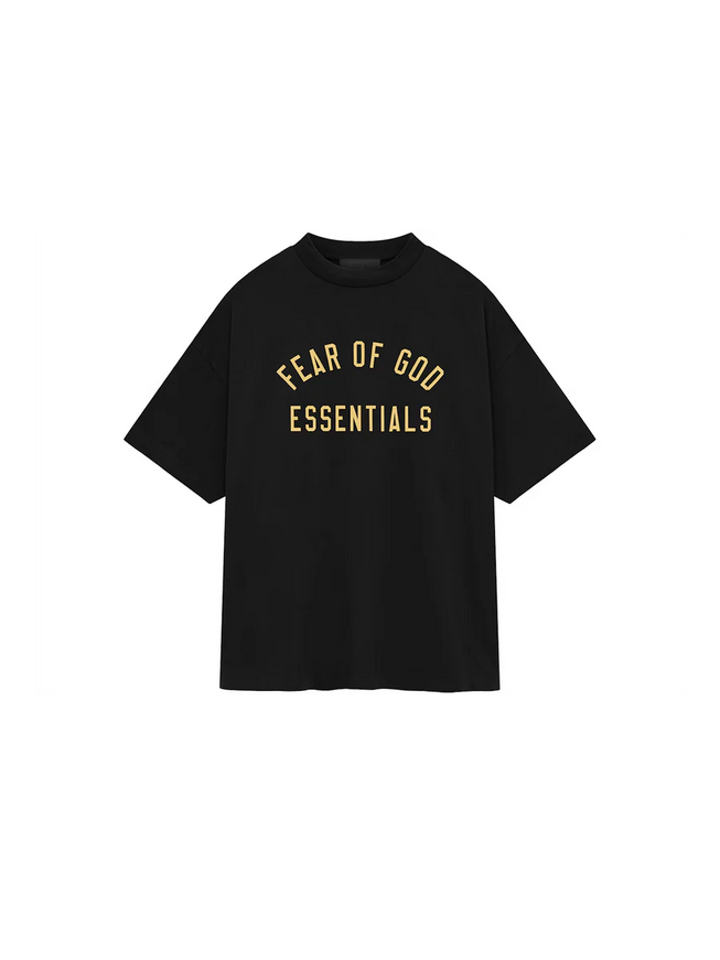 Essentials Fear Of God Essentials Fear Of God T-Shirt Jersey Crewneck Black