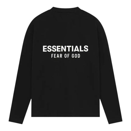 Essentials Fear Of God Fear of God Longsleeve SS26 Jett Black