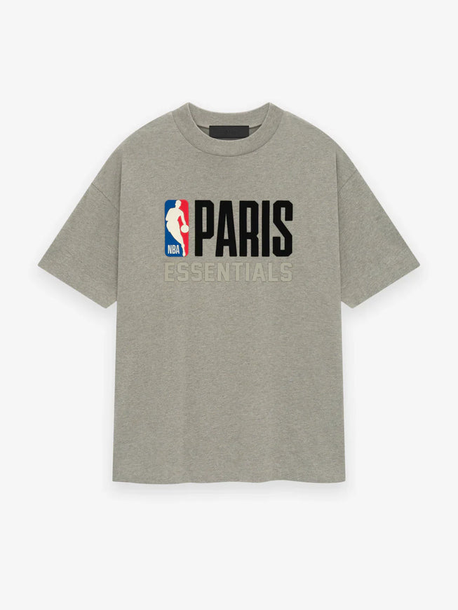Essentials Fear Of God Fear of God T-Shirt NBA Paris SS26 Warm Heather