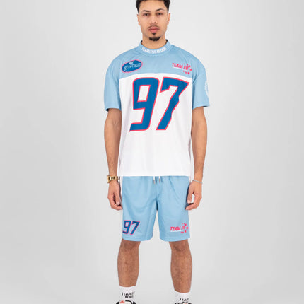 Fearless Blood Fearless Blood Short FB-Racing-Shorts-01 SS25 Pool Blue