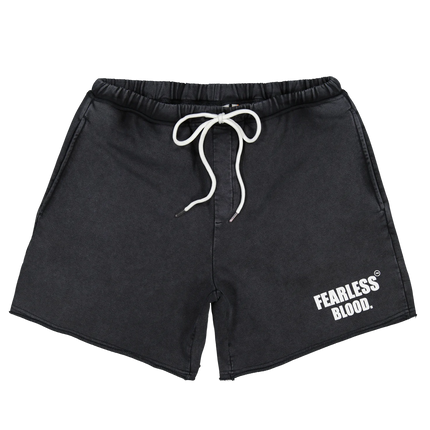 Fearless Blood Fearless Blood Short Leader Club Washed SS25 Deep Black