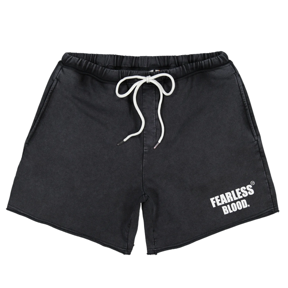 Fearless Blood Fearless Blood Short Leader Club Washed SS25 Deep Black
