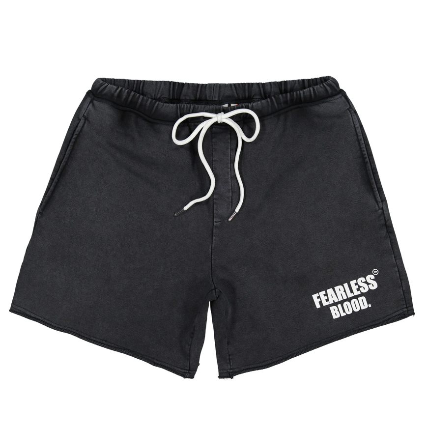Fearless Blood Fearless Blood Short Leader Club Washed SS25 Deep Black