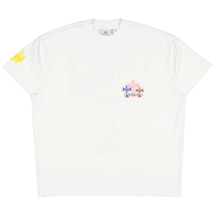 Fearless Blood Fearless Blood T-Shirt Cross SS25 Real White