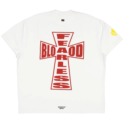 Fearless Blood Fearless Blood T-Shirt Cross SS25 Real White