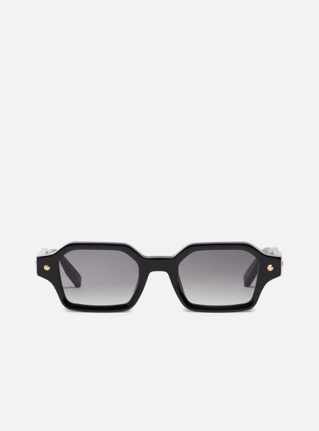 John Dalia John Dalia P09 C600 SS25 Shiny Black/ Yellow Gold