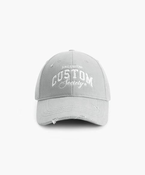 Jorcustom Jorcustom Cap Custom Society Denim SS26 Light Grey