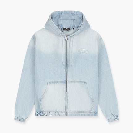 Jorcustom Jorcustom Denim Hooded Jacket Custom Society SS26 Light Blue