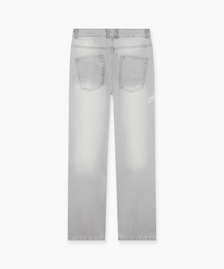 Jorcustom Jorcustom Denim Straight Jeans Custom Society SS26 Light Grey