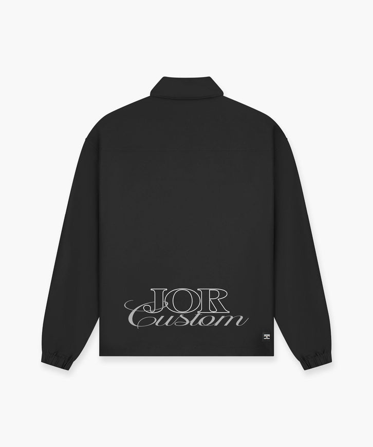 Jorcustom Jorcustom Jacket Coach FW26 Black