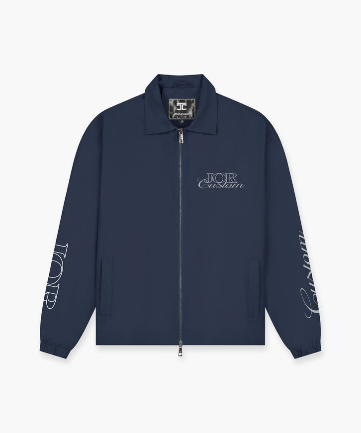 Jorcustom Jorcustom Jacket Coach FW26 Midnight Blue