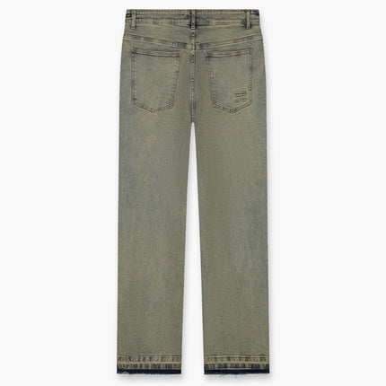 Jorcustom Jorcustom Jeans Straight Fit Open Hem SS26 Washed Green