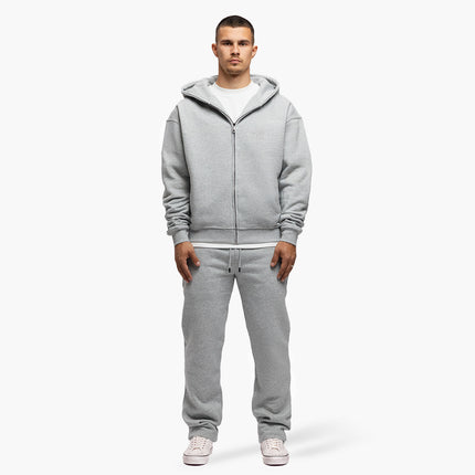 Jorcustom Jorcustom Jogger Fleece Straight Fit FW26 Grey Melange