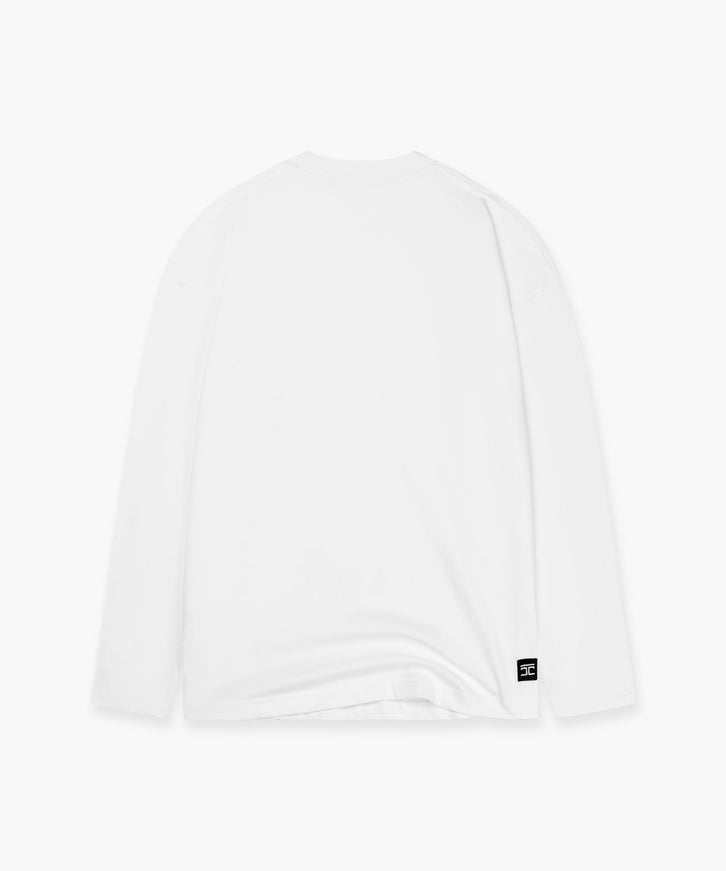 Jorcustom Jorcustom Longsleeve Custom Society FW26 White