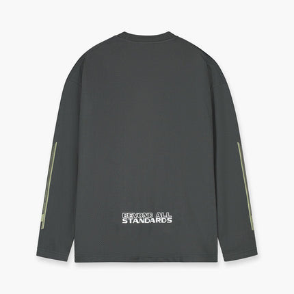 Jorcustom Jorcustom Longsleeve  Engineered Mesh SS26 Anthracite