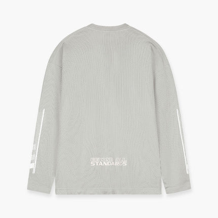 Jorcustom Jorcustom Longsleeve  Engineered Mesh SS26 Light Grey