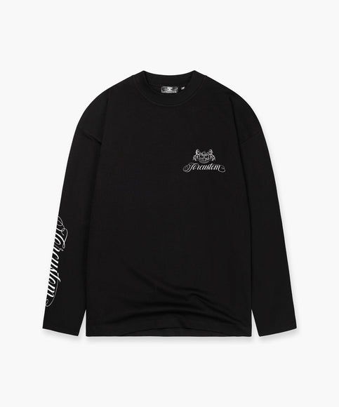 Jorcustom Jorcustom Longsleeve Handscript 2.0 FW26 Black