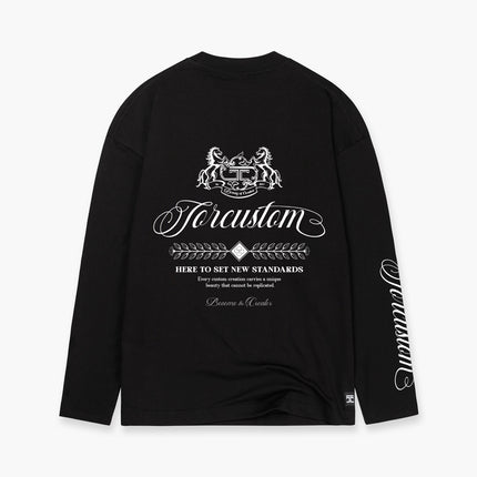 Jorcustom Jorcustom Longsleeve Handscript 2.0 FW26 Black