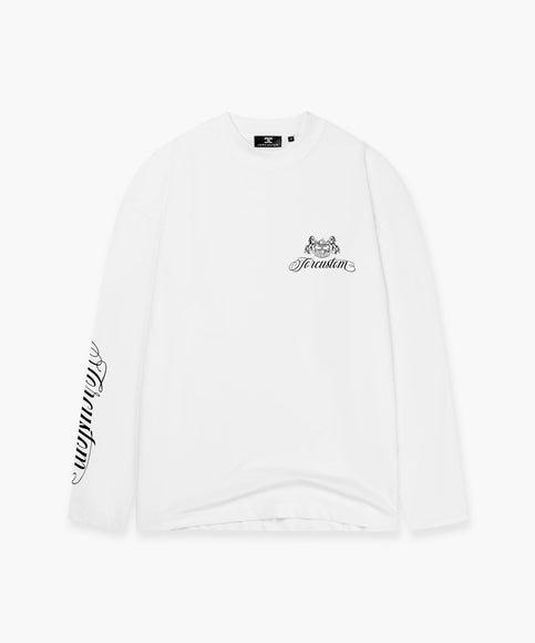 Jorcustom Jorcustom Longsleeve Handscript 2.0 FW26 White