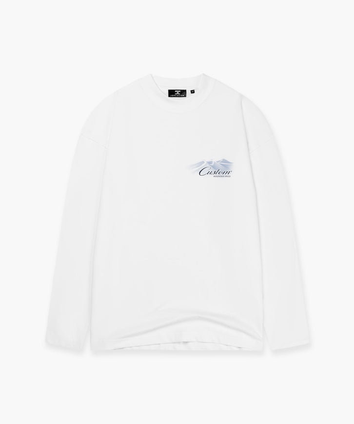 Jorcustom Jorcustom Longsleeve MountainSpeed FW26 White