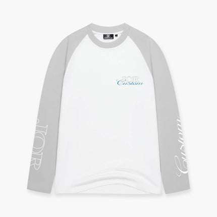 Jorcustom Jorcustom Longsleeve Raglan FW26 White/Light Grey