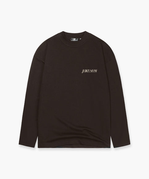 Jorcustom Jorcustom Longsleeve Script SS26 Brown