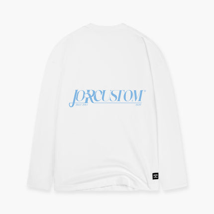 Jorcustom Jorcustom Longsleeve Script SS26 White