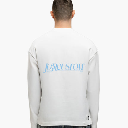 Jorcustom Jorcustom Longsleeve Script SS26 White
