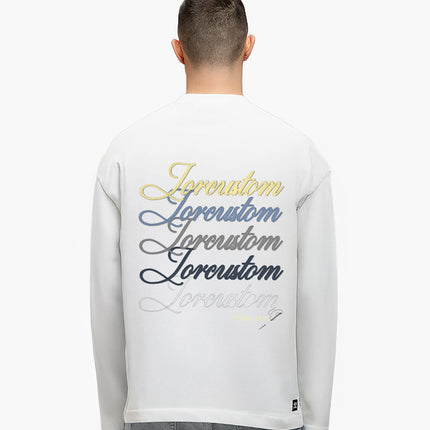 Jorcustom Jorcustom Longsleeve Stitched SS26 White